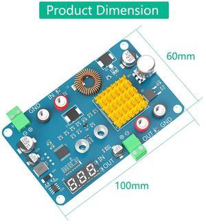 DC5-32V to 5-45V 3A wide-voltage Dc power supply voltage regulating panel with voltage display and touch switch