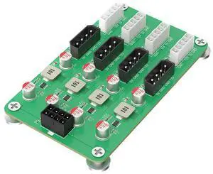 ATX 6P 8-pin 12V to 8-channel 5V/12V 3A Voltage Board PSU SATA HDD