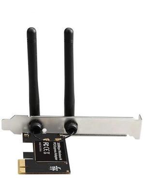 Desktop computercomes with a built-in PC-E 300M Wi-Fi receiver and aWi-Fi analogAP transmission module.