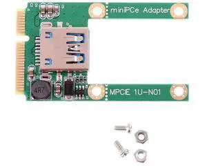 Mini PCl-E expansion for USB 2.0 interface. Mini PClE to USB adapter card. mpciExpsnion c ard