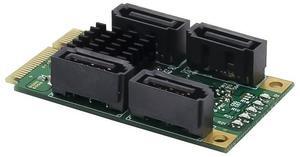 Mini PClE to SATA Adapter Mini PClE Hard Drive Expansion Card 2041 SATA 3.0 Feiyu Qunhui