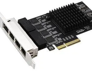 PClE four-port Gigabitnetwork card,four-port l210 chip,desktop servernetwork card,aggregation,ROs