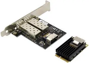 Mini PCle Gigabit FiberNetwork Card 1350AM2 Dual-Port SFPindustrial FiberNetworkAdapter