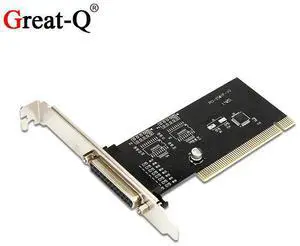 PCl to parallel port card, PCl parallel port exp ansion card, PCl to DB25 pin printer interface card, multi-interface card