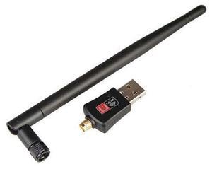 WiFl adapter 300M USB wireless small network card WiFi receiver transmitter RTL8192EU 5DB