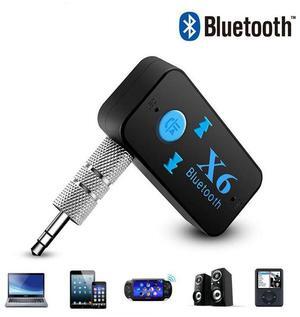 X6 In-car Bluetooth Audio Receiver, Car Bluetooth Transmitter, 3.5mm AUX Converter