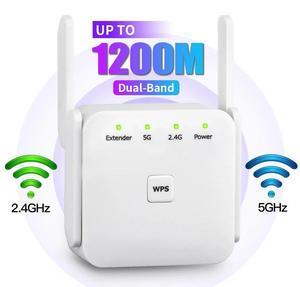 Wi-Fi signal amplifier repeater 1200M wireless enhancement router 5G Wi-Fi extender