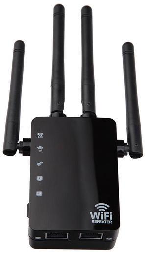 1200M Wireless Repeater, Wi-Fi Signal Amplifier Router, 5G High-Power Range Extender