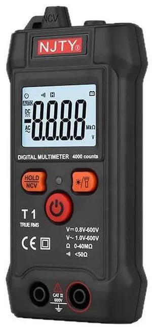 Portable small-sized universal electrical meter