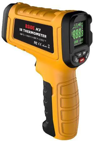 BSIDE H3 ndustrial High-Temperature Infrared Themmometer- 50 to 1400 Degrees ElectronicThermometerHandheldTemperature Measuring Gun