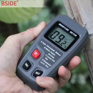 High-precision pin-type digital wood moisture tester, paper, floor and wall moisture content tester, moisture meter