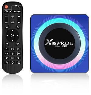 X88 PRO 13 M Edition Android 13 with RK3528 processor, supports WlFl6, 4G/64G, and Bluetooth for Tv viewingBox