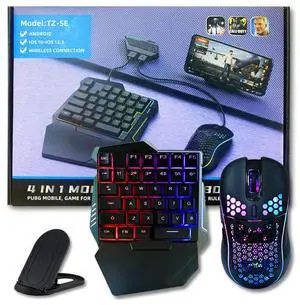 Best-seling new game one-handed keyboard ighting kit- ultimate game-changer- mechanicalfeel with ultra-wide handrest direct supply
