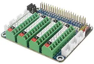 Raspberry Pi GPl0 Test Expansion Board PcF8591 Module Board-supported LED l/0 Ports Detection ADC/DcA sensor