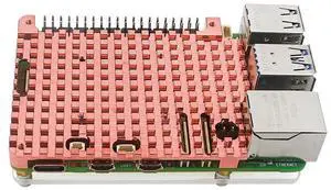 Raspbery Pi 5th generation pure copper heat sink Pi5 passive cooling device Raspbery Pi 5B all-copper heat pad