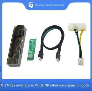Beast OCuLink docking station M.2 MKEY adapter for OCULINK conversion board supports PCE-E X4
4.0