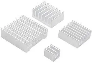Aluminum heat sink for Raspbeny Pi 5 development board - With thermal paste for heat dissipation and cooling 5PCS