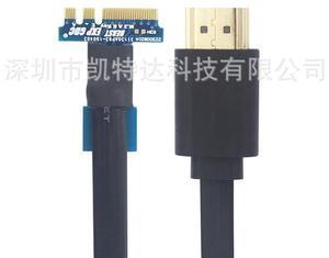 EXP GDC notebook external Pcl-E graphics card with separate NGFF M.2 A/E key interface adapter cable