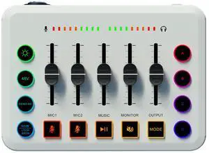 F9SingingRecordingSoundCard - Cross-border Version of High-Quality Sound Card for Singing and Recording