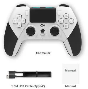 Wireless Bluetooth game controller for Ps4/Slimy/Pro consoles with body-sensing six-axis vib ration T29 controller