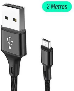 Ps4 controller charging cable, micro UsB data cable, wireless controller charging cable 2 meters of connection line)