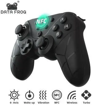 Compatible with Nintendo switch/0LED/Lite/Pc wireless Bluetooth controller with Turbo vibration and NFCfunction