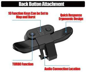 Backward exten sion keys for Ps4 controller (Ps4 slim/pro) - Key extension for programmable buttons on the back panel