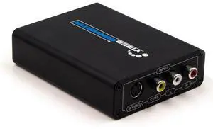 AV/S-Video to HD Converter-1080P CVBS/S Terminal to High-Definition Interface Converter
