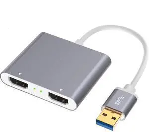 USB 3.0 to Dual HD High-Definition Converter-USB Expansion Multi-DisplayAdapter-UsB Display Converter