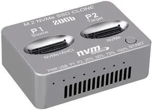 m.2 NVMe AHCl offline copyUSB3.2 dual-drive 20G M3 SSD system cloning JMS586U
