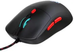 New wired gaming mouse with colorful lighting, 6-button design, comfortable grip, suitable for gaming and office use, 3600dpi,cross-border stockavailable