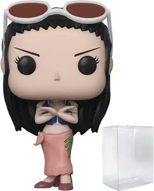 POP One Piece - Nico Robin Funko Vinyl Figure (Bundled with Compatible Box Protector Case) Multicolor 3.75 inches