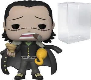 POP One Piece - Crocodile Funko Pop Vinyl Figure (Bundled with Compatible Pop Box Protector Case), Multicolor, 3.75 inches