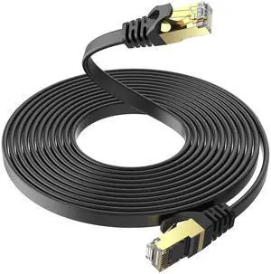 Eight types of flat and shortPVC network cables CAT8-B   5M