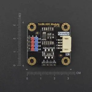 DFRobot 12C ADS1115 16-bit Conversion Module for ADc Data Acquisition Suitable for Arduino and Raspberry Pi
