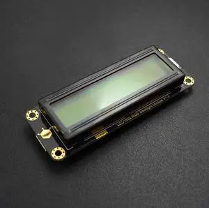 Gravity: 12C LCD1602 RGB color-backlit LcD screen with 16 milion color combinations V2.0