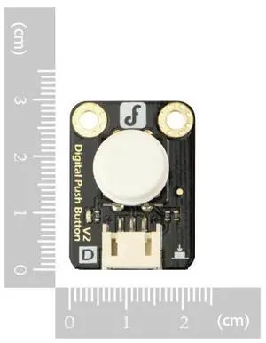 DFRobot's digital large button module - white buttons, compatible with Arduino, with excellent tactile feel