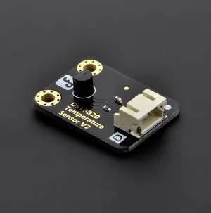 DFRobot's compatibleArduino electronic buildingblockDS18B20 digitaltemperature sensorcomes with a data cable