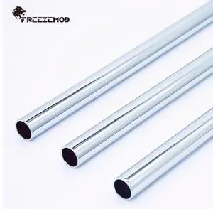 FREEZEMOD computer water-cooling hard pipe, al-metal brass hard pipe with chrome-plated miror finish SLYG-H14