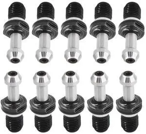 findmall 10Pcs BT40 45°0.589" Pull Stud Retention Knob Replacement for HASS CNC