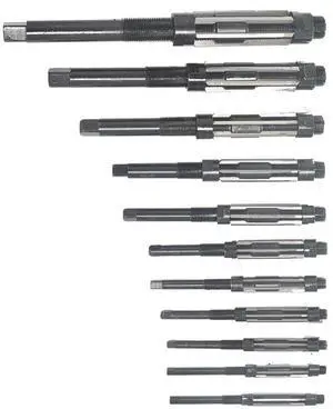 findmall 11Pcs Adjustable Reamers H4-H14 High Speed Steel Adjustable Hand Reamers 15/32 inch to 1-1/2 inch