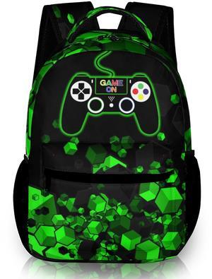 Corxiren Gamer Backpack - Large Capacity Gaming Laptop Daypack, 17-inch Gift for Game Lovers