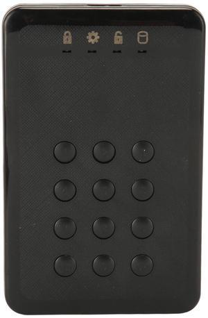 FOSA USB Encrypted Hard Drive Enclosure, 2.5inch USB3.0 SATA Password Access Hardware Encrypted Portable Enclosure, fosa1z48uch0gk