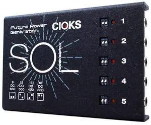 CIOKS SOL Small and Medium Pedalboard Power Supply