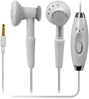 Cellet 3.5mm Stereo Earpiece with On/Off (Multi-Function Button) Switch