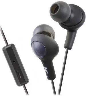 JVC HAFR6B Gumy Plus Headphones (Black)