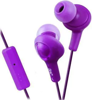 JVC HAFR6V Gumy Plus Headphones (Violet)