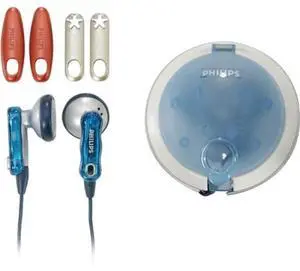 Philips HE261 Ear Buds with Case with interchangable caps