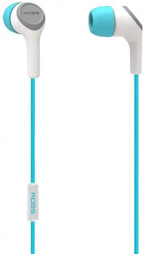 Koss KEB15i In-Ear Headphone, Teal