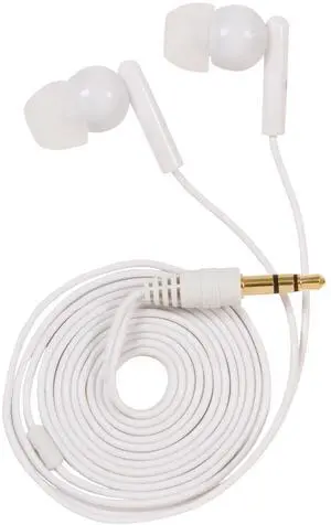 ARIES MFG GP-35MM-WHI White Music/Call Earbuds